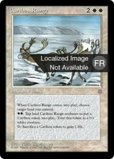 1X Caribou Range Ice Age NM/EX French MTG CARD