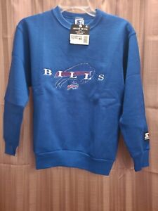 Buffalo Bills Sweatshirt Vintage Youth Medium 10/12 Brand New