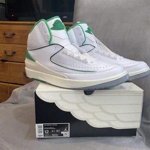 Nike Air Jordan 2 Retro Lucky Green DR8884-103 Men’s Size 12 - Picture 1 of 5