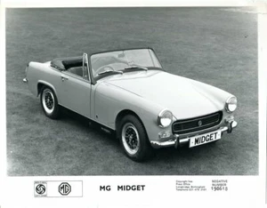MG Midget square wheelarch original press photo - Picture 1 of 1