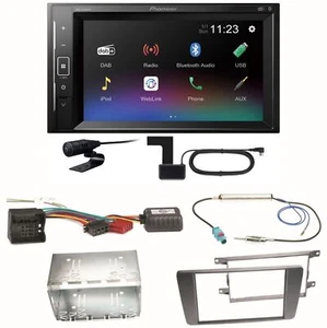 Pioneer DMH-A240DAB Digitalradio Bluetooth Einbauset für Skoda Octavia 2 Yeti 5L - Bild 1 von 1