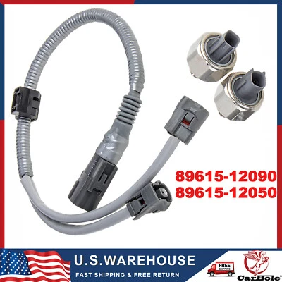 Датчик детонации и жгут проводов 89615-12090 для Toyota Sienna Camry Lexus SC300 ES300 2 шт. - Изображение 1 из 4
