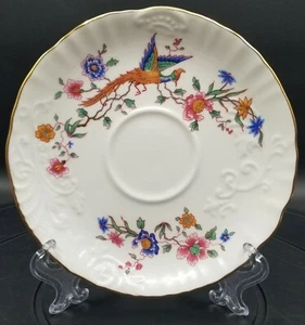 BIRD OF PARADISE by Hammersley Tea Saucer 5.75" made in England - Picture 1 of 6