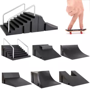FingerSkateboards Toy Set Mini Training Educational Fingerboards with Ramp Tr ZC - Picture 1 of 10