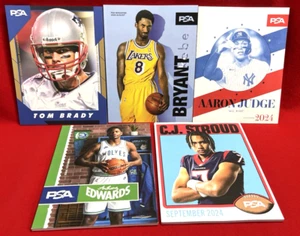 Lot of 5 PSA Magaines 2024 Kobe Judge Brady Stroud Edwards - Picture 1 of 7