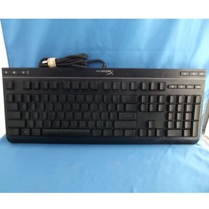 Gaming Keyboard HyperX Alloy Core RGB HX-KB5ME2-US Multimedia Keys In Black - Picture 1 of 4
