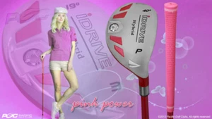 Petite Womens iDrive Golf Club Hybrid Pitching Wedge (PW) Lady "L" Flex Club - Picture 1 of 1