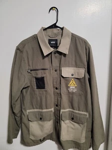 Abrigo Vans Drill Chore Chaqueta Militar Hoja de Uva Verde Talla L (VN0A4RQ4ZIP) - Imagen 1 de 9