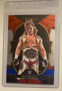 Shawn Michaels - 2023 WWF Select "Concourse - Red, White & Blue" Card #11 - Picture 1 of 2