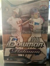 2021 Topps Bowman Platinum MLB Baseball Blaster Box New Sealed FREE SHIPPING! 🔥
