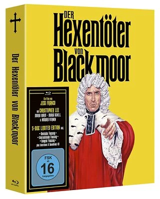 Mediabook DER HEXENTÖTER VON BLACKMOOR Uncut CHRISTOPHER LEE BLU-RAY + DVD Neu - Bild 1 von 2