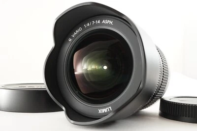 Panasonic LUMIX G VARIO 7-14mm F4 ASPH. H-F007014 AF ZOOM Lens from Japan #1118 - Image 1 of 4