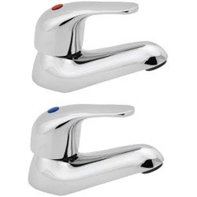 AS TITLE Grifos de baño y lavabo DEVA EDR01/CP & EDR02/CP EIDER CROMO baño moderno