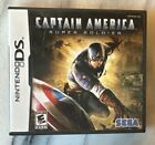 Captain America: Super Soldier (Nintendo DS, 2011) Complete CIB Tested