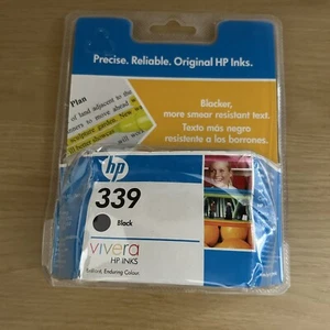 HP 339 Genuine Black Ink Cartridge Vivera C8767EE ABB Boxed Date Expired - Picture 1 of 2