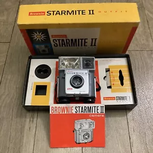 Kodak Brownie Starmite II Outfit Camera With Original Box Vintage - Picture 1 of 17