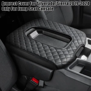 Funda de cojín con reposabrazos de consola central para GMC Sierra 1500/2500HD/3500HD 2019+ - Imagen 1 de 10