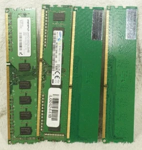 8GB 4 x 2GB PC3 DDR3 1600MHz Non-ECC Desktop DIMM Memory RAM, working Exc+ - Picture 1 of 6