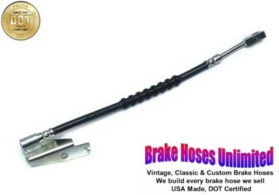 FRONT RIGHT BRAKE HOSE Lincoln Continental Town Car 1970 1971 1972 - Image 1 of 2