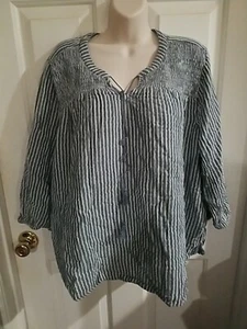 Top campesino manga larga Time and Tru para mujer TALLA XXXL (22) - Imagen 1 de 9