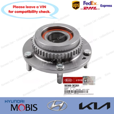 503003E201 正品前轮轴承和轮毂组件适用于起亚索伦托 2006-09 — 第 1/3 张图片