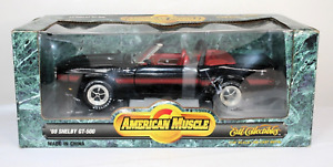 Ertl American Muscle 1:18 '69 Shelby GT-500 Black Diecast NIB