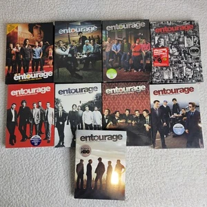 Entourage: The Complete Series (DVD, Seasons 1-8) HBO, Most Factory Sealed - Picture 1 of 9