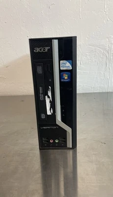 Acer Veriton X275 Desktop Intel Pentium Windows 7 Pro No HDD For Parts - Image 1 of 4