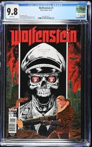 Wolfenstein #1 CGC 9.8 2017 Titan Comics basado en videojuego Dan Watters - Imagen 1 de 2