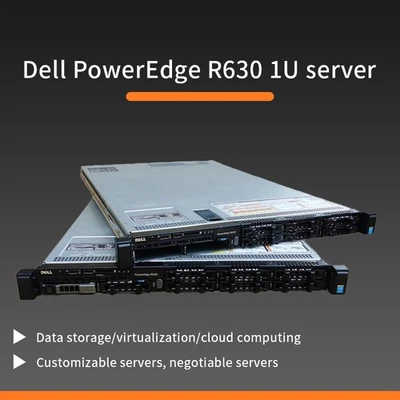 DELL PowerEdge R630 Server With 2x 2690 V4 CPU， 128GB RAM 8x300G SAS H730 2x750W - Image 1 of 4