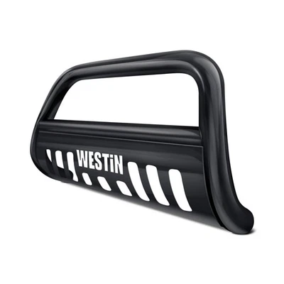 For Chevy Silverado 1500 Classic 07 3" E-Series Black Bull Bar w Skid Plate - Image 1 of 4