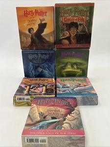 Harry Potter Audio Books Set on CD Jim Dale Complete Series 1-7 Boxed Sets Discs - Picture 1 of 21