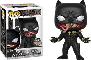 Funko Pop! Marvel Venomized Black Panther Exclusivo #370 (Edición Especial Sticke - Imagen 1 de 5
