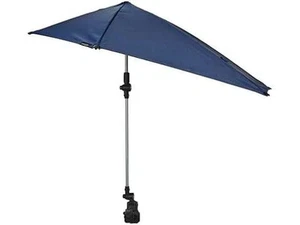 Sport-Brella Versa-Brella SPF 50+ Adjustable Umbrella with Universal Clamp -Blue - Picture 1 of 4
