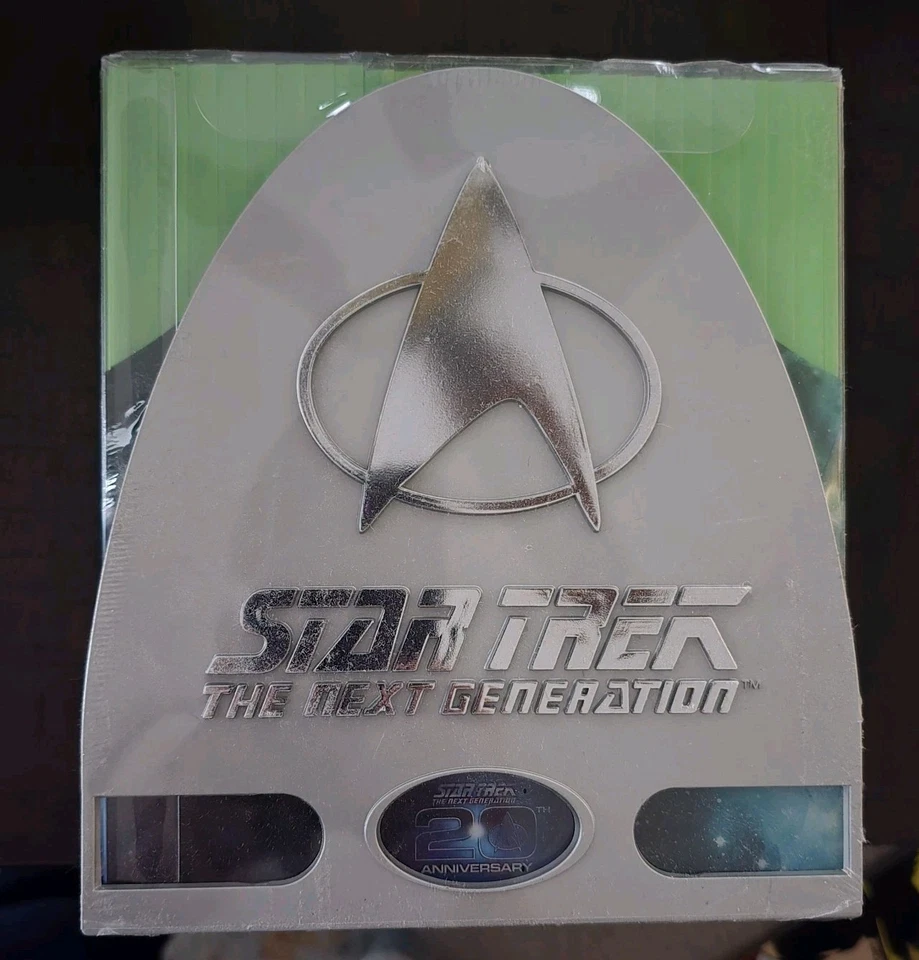STAR TREK NEXT GENERATION COMPLETE SERIES 20th Anniversary 49 DISC Box Set NEW - Image 1 of 4