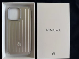 Coque RIMOWA iPhone 14 PRO MAX (Argent) NEUVE 🆕 - Photo 1 sur 4
