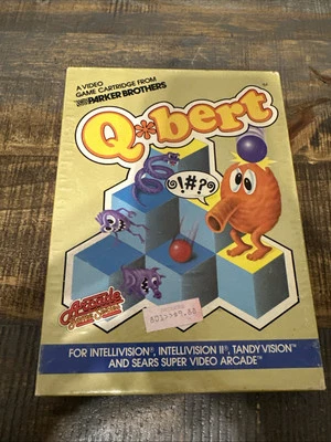 Q*bert Intellivision | Box & Cart Only | No Manual | Tested & Working - Image 1 of 4