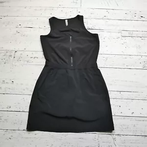 Athleta Expedition Dress Size 2 Black Performance Stretch Sleeveles Golf Tennis - Picture 1 of 9