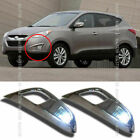 For Hyundai Tucson ix35 2011-13 Chrome Front Fog Light Lamp Cover Molding trims