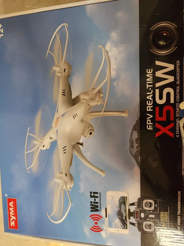 Syma X5SW-V3 RC квадрокоптер HD камеры FPV WIFI 3D Flip RC гоночный дрон RTF подарок - Изображение 1 из 1