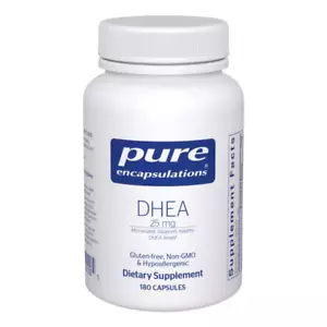 Pure Encapsulations - DHEA 25mg 180Capsules - Picture 1 of 3