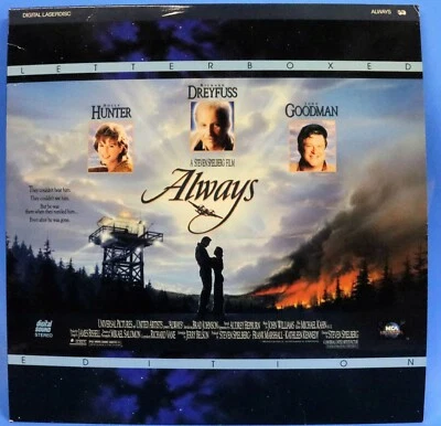 LASERDISC: ALWAYS Holly Hunter Richard Dryfuss John Goodman Brad Johnson 1989 PG - Imagem 1 de 3