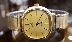 Gold Filled OMEGA De Ville Quartz Wristwatches for sale | eBay