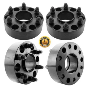 4pc 2 inch 6x5.5 Hub Centric 14x1.5 Wheel Spacer For Chevrolet GMC Sierra 1500 - Picture 1 of 8