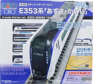 KATO N Gauge Starter Set E353 Series Azusa Kaiji 10-028 Model Train Introductory - Picture 1 of 1