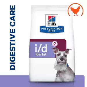 More details for hill&#039;s prescription diet canine i/d low fat digestive care - chicken - 4kg *new*