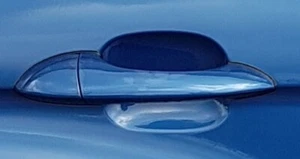 BMW X5 E53 DRIVER REAR DOOR HANDLE OSR VGC - Picture 1 of 1