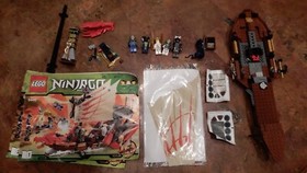 LEGO 9446 Ninjago Destiny's Bounty Partially Built