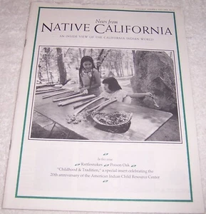 Nachrichten aus dem Native California Magazine Spätherbst 1994 indische Welt amerikanisch - Bild 1 von 1