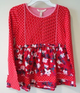 Brand New Matilda Jane Moments With You Cheerful Day Tunic Top Girl's Size 4 - Picture 1 of 2